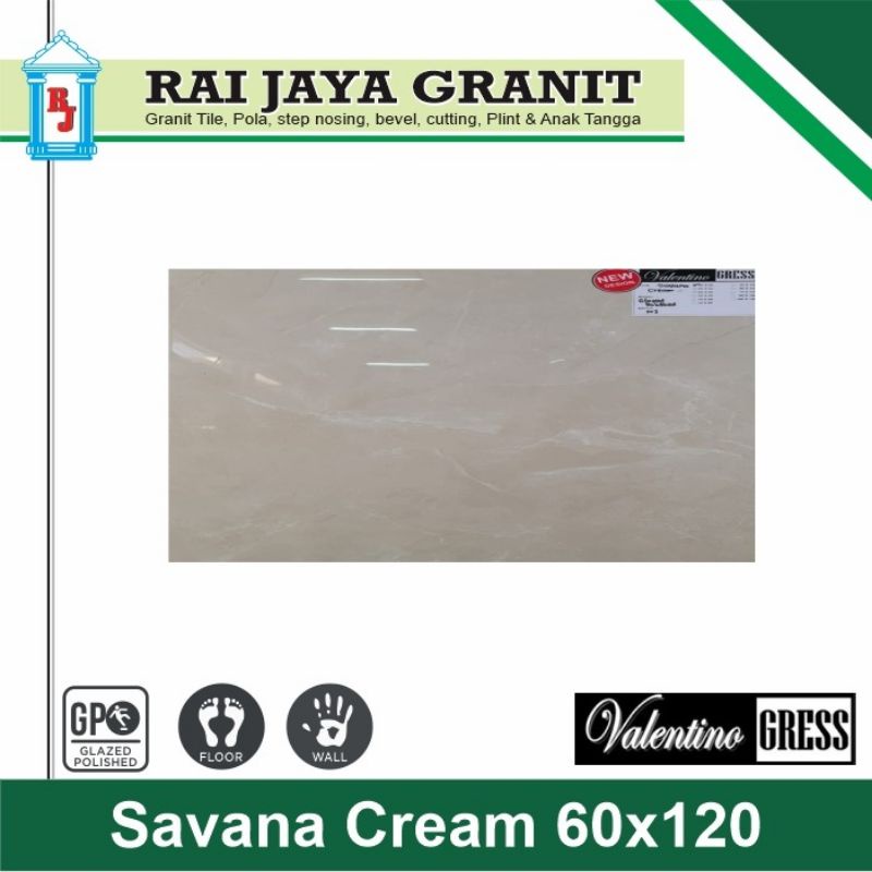 Granit 60x120 Savana cream Valentino gress