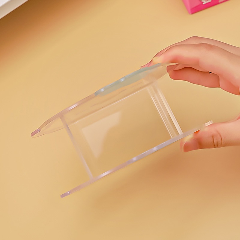 Kotak Holder Pen Model Transparan Bahan Akrilik Untuk Murid