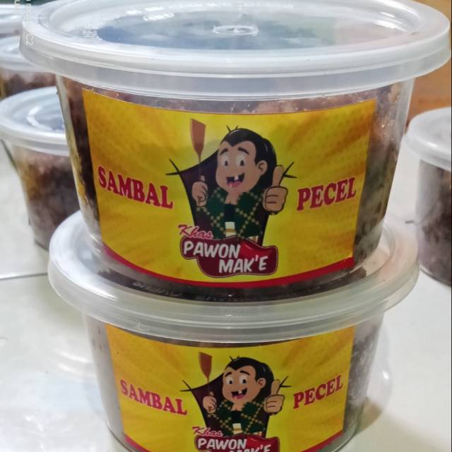 

Sambal pecel mak'e