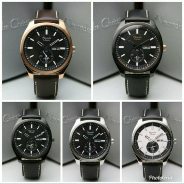 Alexandre Christie kulit / AC 6550 Daydate leather / AC6550 original