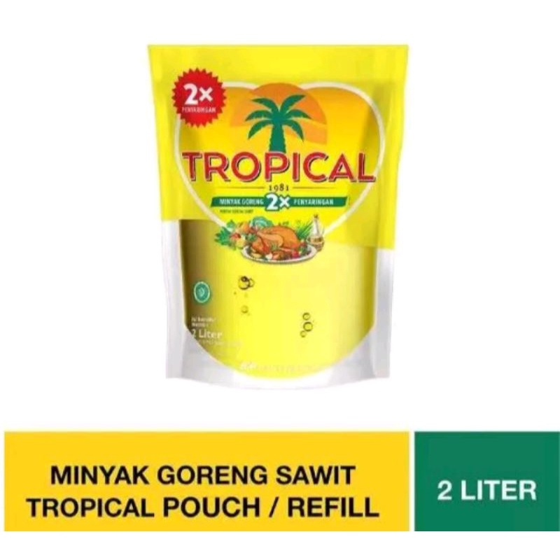 

Minyak goreng Tropical 2L