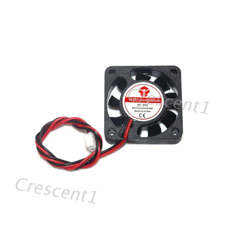 Cre Kipas Pendingin Cpu Komputer Dc 5v / 12v / 24v 4010 Ukuran 40x40 X 10mm