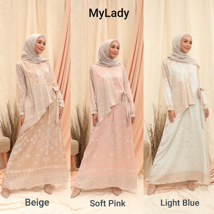 PREMIUM GAMIS MY LADY SAVINA ORIGINAL - BEIGE, XL
