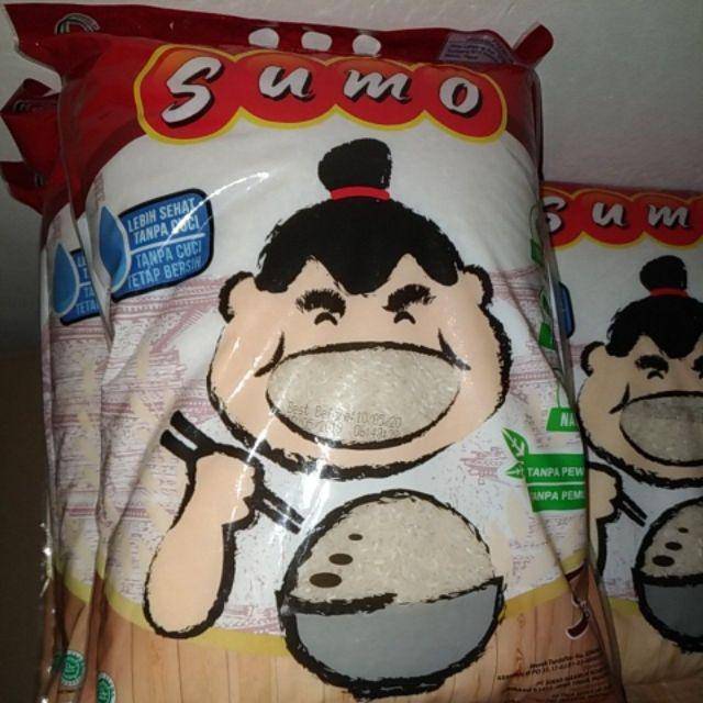 

BERAS SUMO KEMASAN 5 kg asli kualitas premium