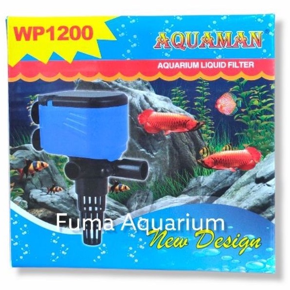 Mesin Pompa Celup Aquaman 1200 WP1200 Power Head Filter Aquarium aquascape Submersible Pump Water Pump ph