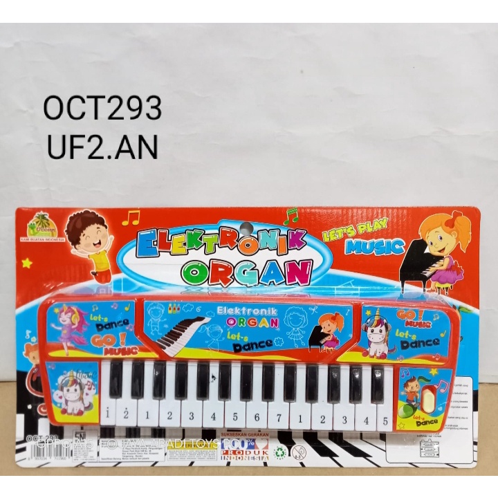 OCT 293 - Mainan Alat Musik Piano Anak Suara Nada doremi dan Lagu OCT293