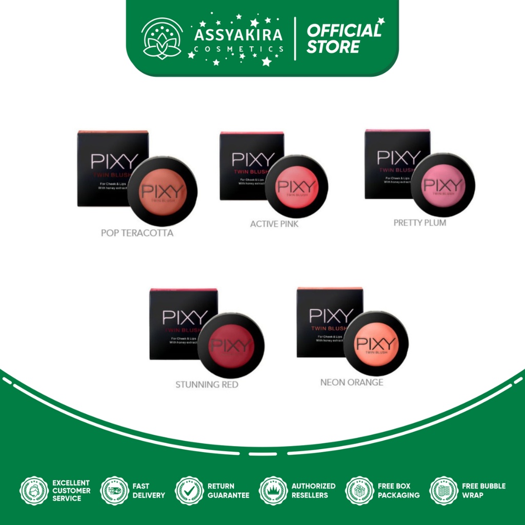 Pixy Twin Blush 2 In 1 Blusher &amp; Lip Color