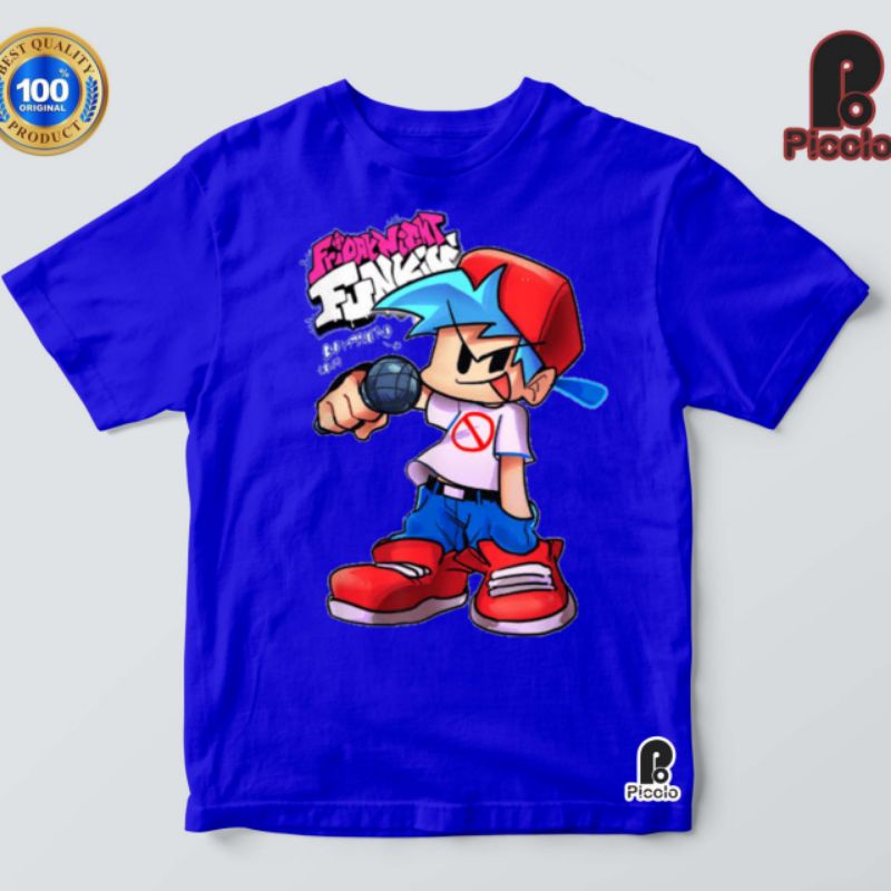 BAJU KAOS ANAK GAMES FNF  BAHAN PREMIUM DISTRO