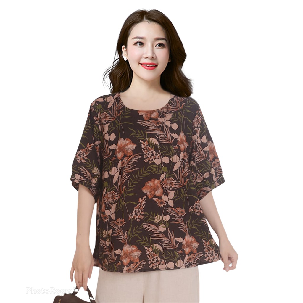 (016) ATASAN WANITA BLUS BLOUSE MODEL TERBARU KEKINIAN Baju Blouse wanita (BLUS K