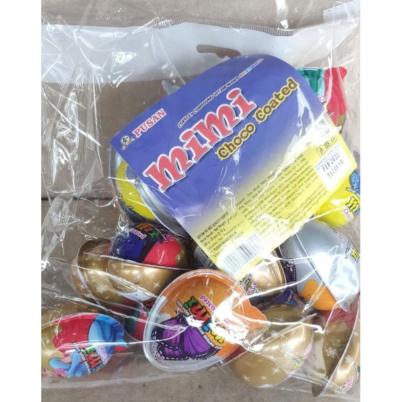 Coklat Compound Mimi Telur Pusan 20pcs