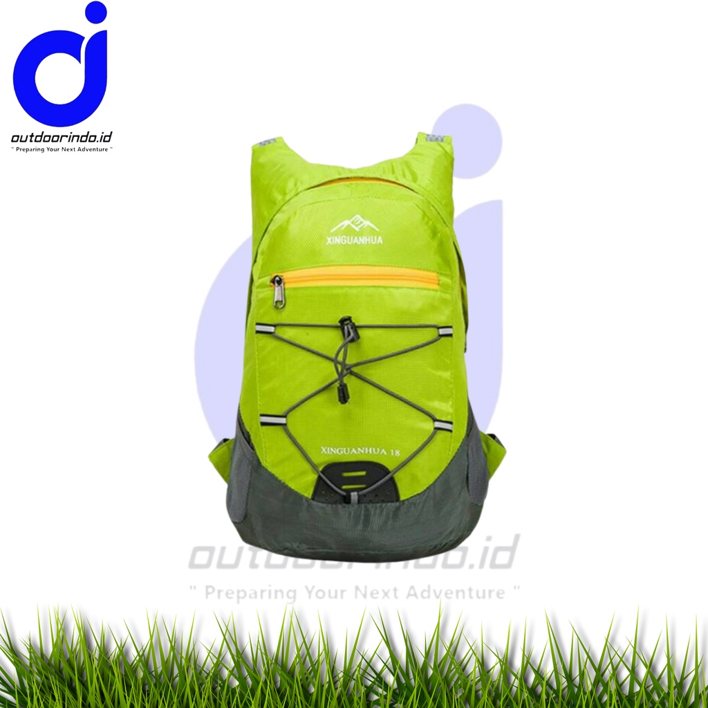 Outdoor Indonesia - 000290 - Tas Gunung Lipat Waterproof 17 L / Tas summit lipat / tas summit - Gree