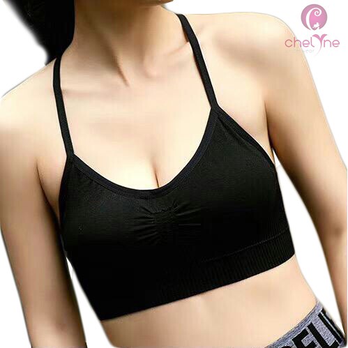 Chelyne BH Bralette T1661 Bahan Kaos Tanpa Kawat