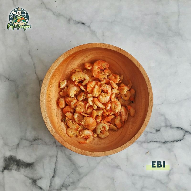 

Ebi Kering kulit | ebi kering daging | ebi kering bubuk Papapangan - 100 gram