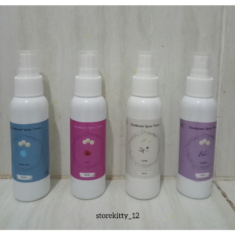 Deodorant Spray Tawas (100 ml) Aroma Non Alkohol Halal