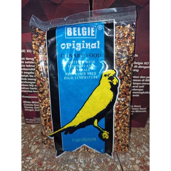 belgie original, pakan kenari