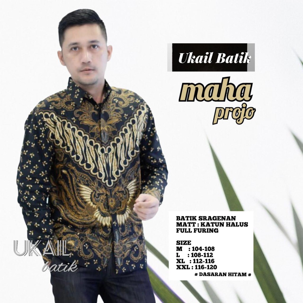 MAHA PROJO UKAIL KEMEJA BATIK SOLO PRIA LENGAN PANJANG LAPIS FURING ATASAN BATIK PREMIUM MODERN KATUN HALUS ARDANA BIRU JEJAKA MERAH PEKSI SELING PARANG WENING PEKSI AJISAKA SELING KUNING PEKSI SELING BIRU BROTOJOYO WAHYU LAWASAN PRASTOWO PEKSI YUDHA