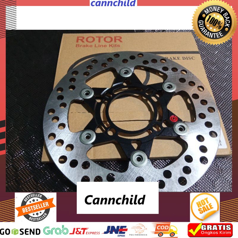 Disk copi rotor brembo uk 220 hitam grey [Termurah Produk Original]