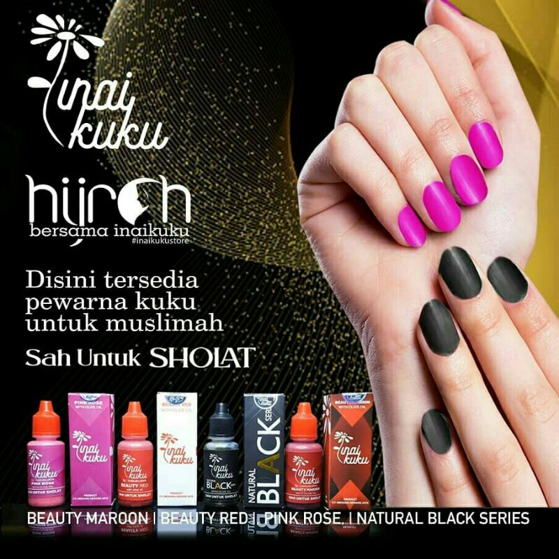 HENNA INAI KUKU ORI (AWAS BARANG TIRUAN - JANGAN TERTIPU DENGAN HARGA MIRING)