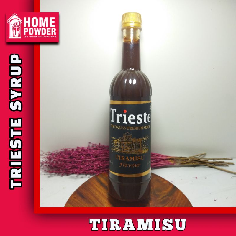 Jual Syrup Trieste Tiramisu Flavour Ml Sirup Premium Rasa Tiramisu Shopee Indonesia