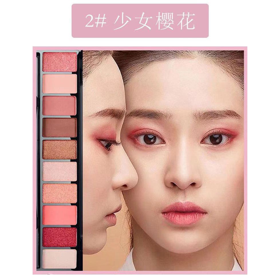 Lameila Fashion Matte Eyeshadow Pallet Makeup 10 warna  LM 9999-02