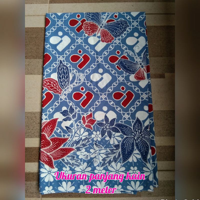 Kain batik BKKBN motif Harganas