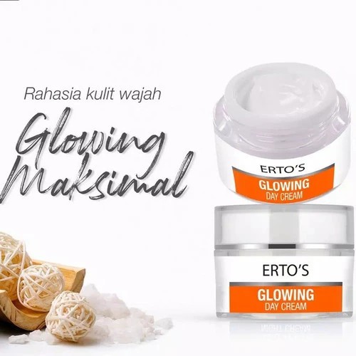 [ORI] Glowing Day Cream Whitening and Moizturizing Menyamarkan Noda Hitam dan Sun Protection