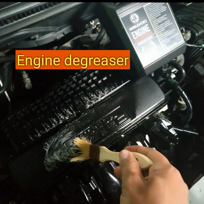 Pembersih mesin 1 liter/kerak mesin/cleaner engine/engine degreaser/pengkilap cap mesin/