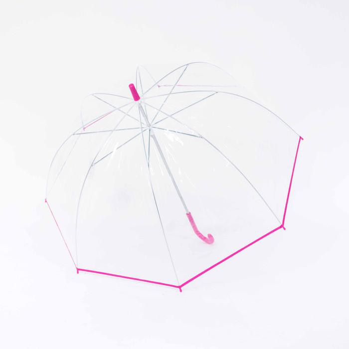 JUAL PAYUNG STANDARD TRANSPARAN MANGKOK - KUNING, BUBBLE WRAP