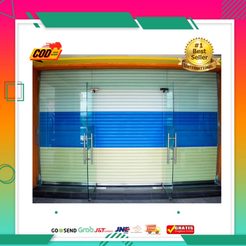 Rolling door otomatis / rolling door kekinian / costume ukuran rolling door / rolling door remot