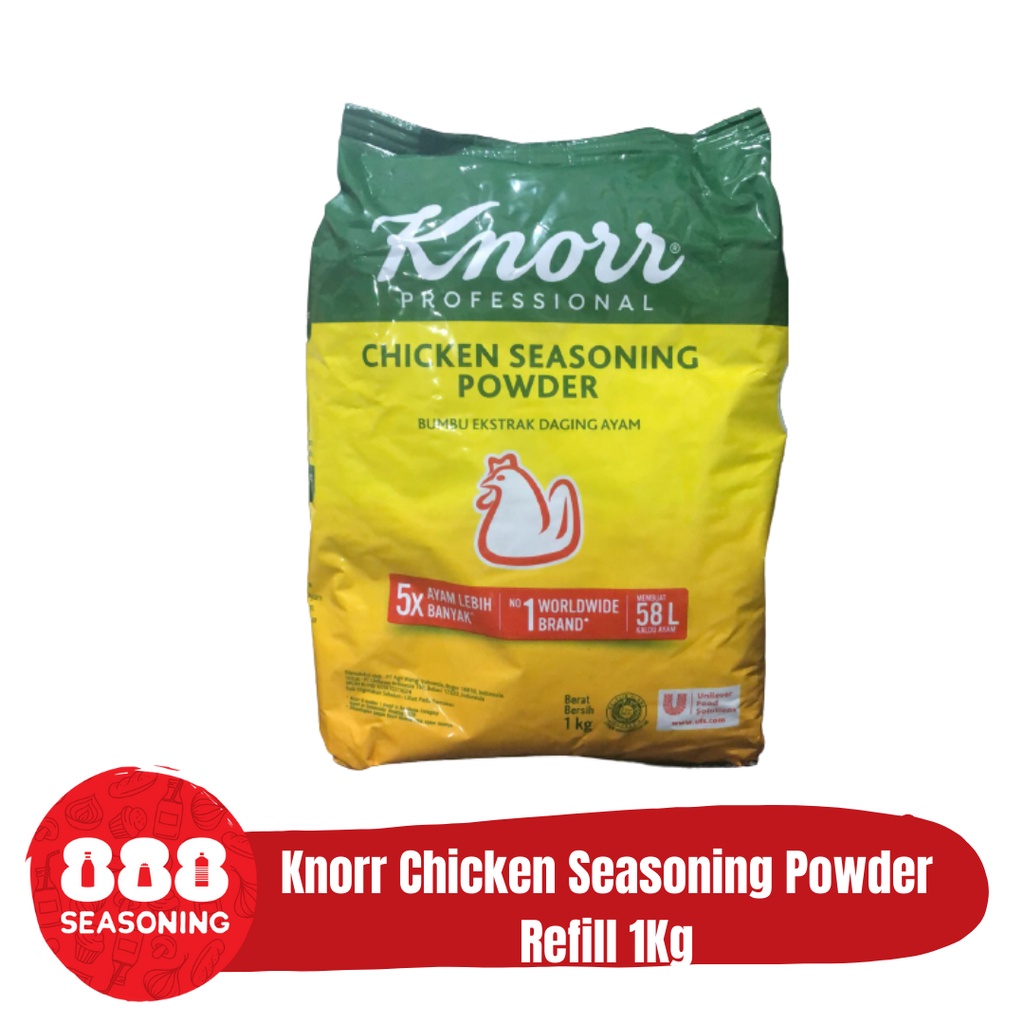 

KNORR CHICKEN SEASONING POWDER REFILL 1000gr / 1kg