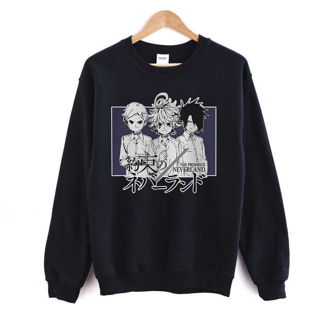 Crewneck The Promised Neverland brother and sister Unisex Premium