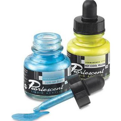 

Stok Baru! Daler Rowney Fw Acrylic Ink Pearlescent 29.5Ml Murah