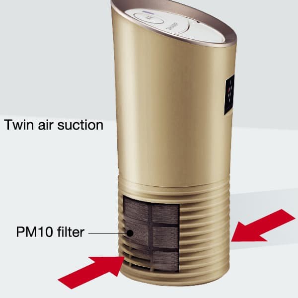 SHARP Car Air Purifier IG-GC2Y - Gold