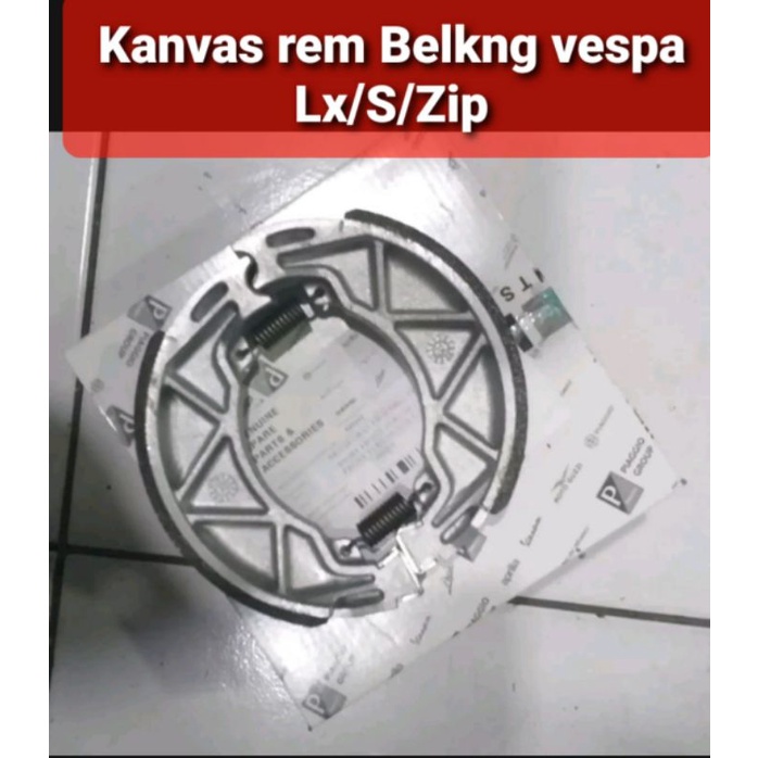 Kampas Rem Belakang Vespa Lx/S/Zip Original part