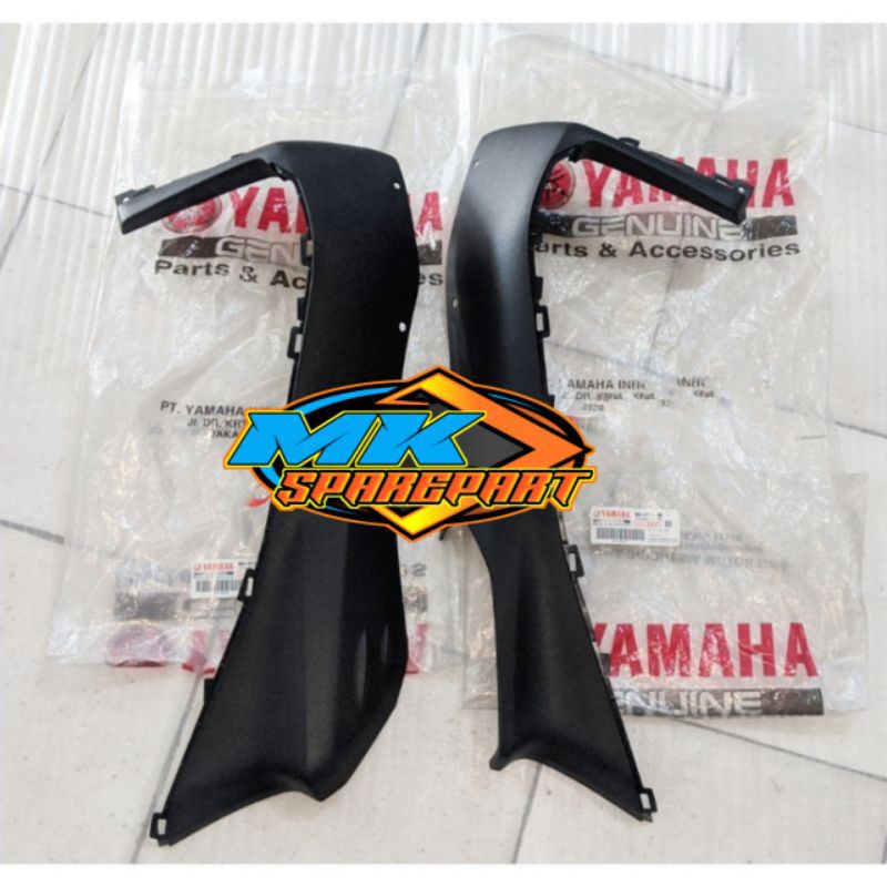 COVER BODY DEK BAWAH SAMPING BORDES PIJAKAN KAKI AEROX 155 ORIGINAL YAMAHA