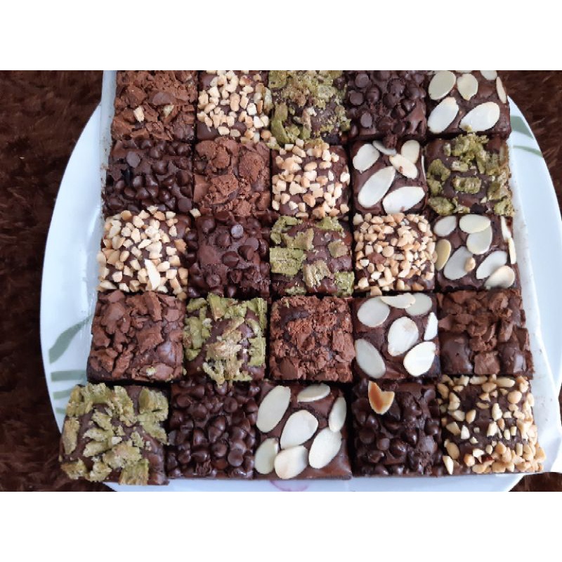 

brownies sekat mix reguler