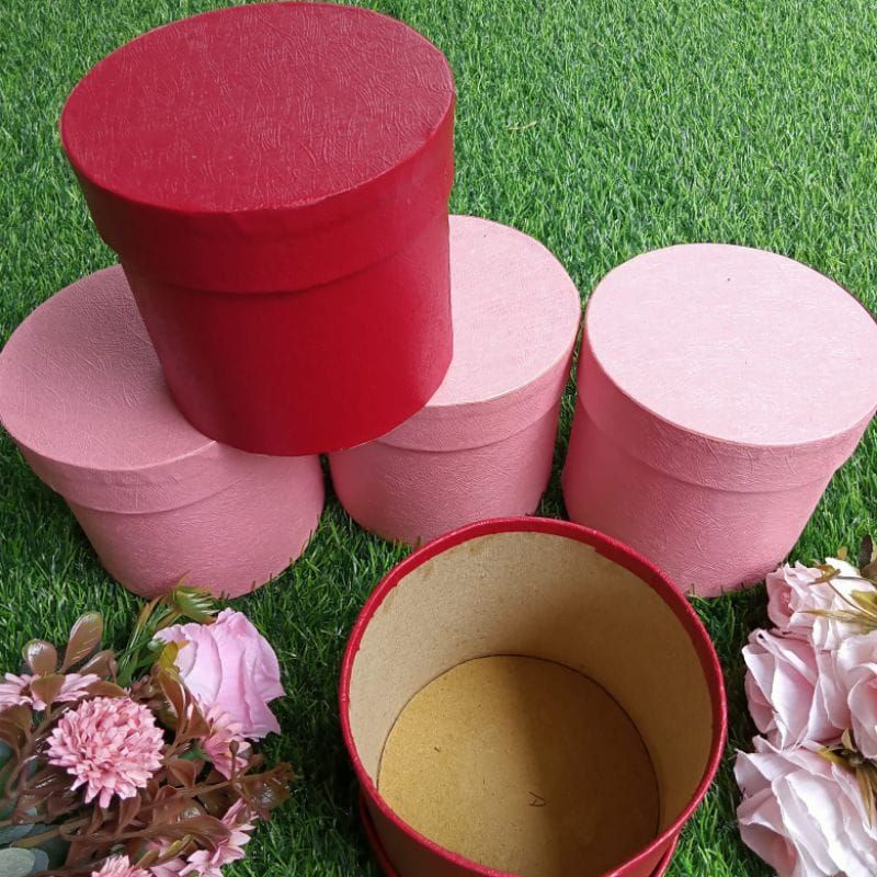 

Box kado Diameter11, Tinggi 10cm round box/box bulat/bloom box bulat dimater11, tinggi 10cm