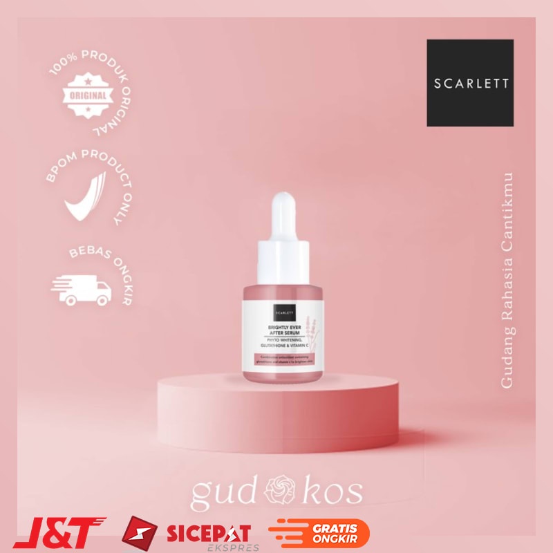 Serum Pemutih Wajah Glowing BPOM Cepat Ampuh Permanen Whetening Untuk Pria Wanita Scarlet Secarlet S