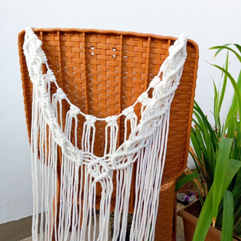 Dekorasi Kursi, Dekorasi Kursi Wedding, Wedding chair, hiasan kursi macrame