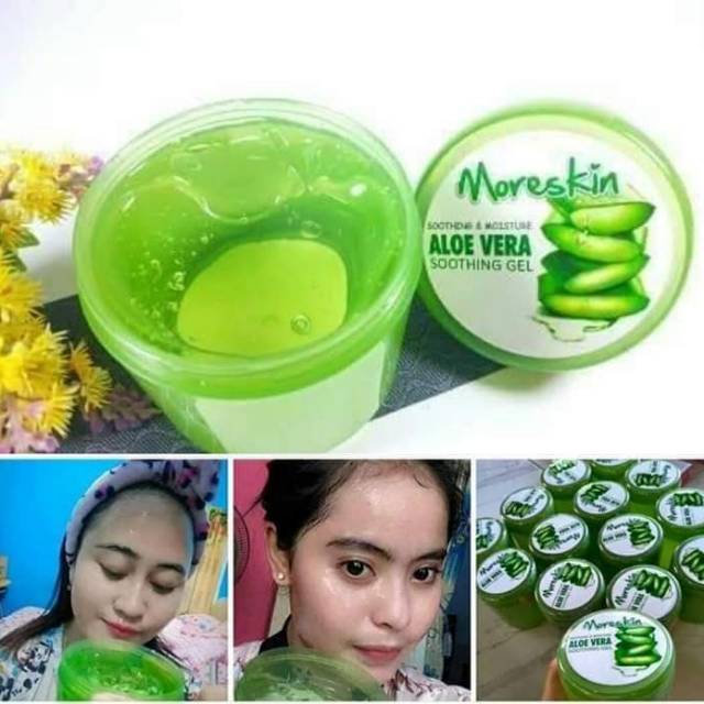 [ASLI] Moreskin Aloe Vera Nasa - Aloe vera Shooting Gell - ProduK Nasa - Agen Nasa