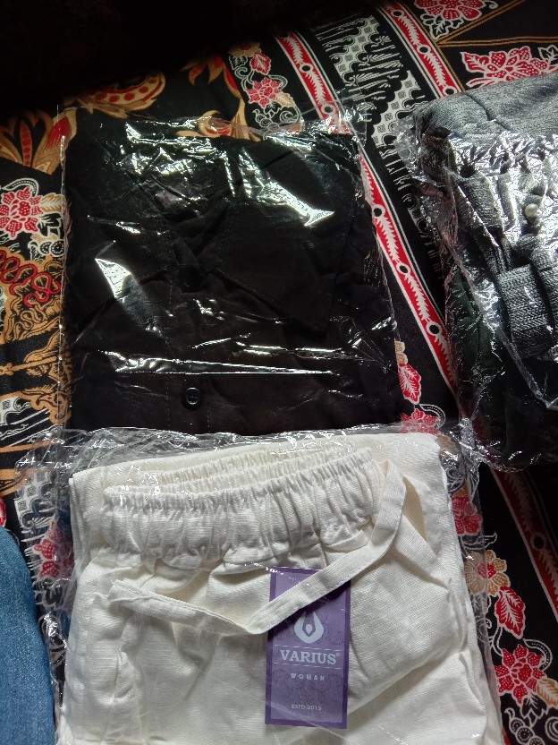 Tunik Kemeja Jumbo Wanita Ld 116