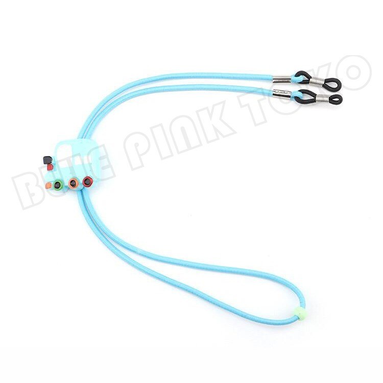 Tali Silicone Strap Penahan Kacamata Anak / pria dan wanita Karakter Lucu