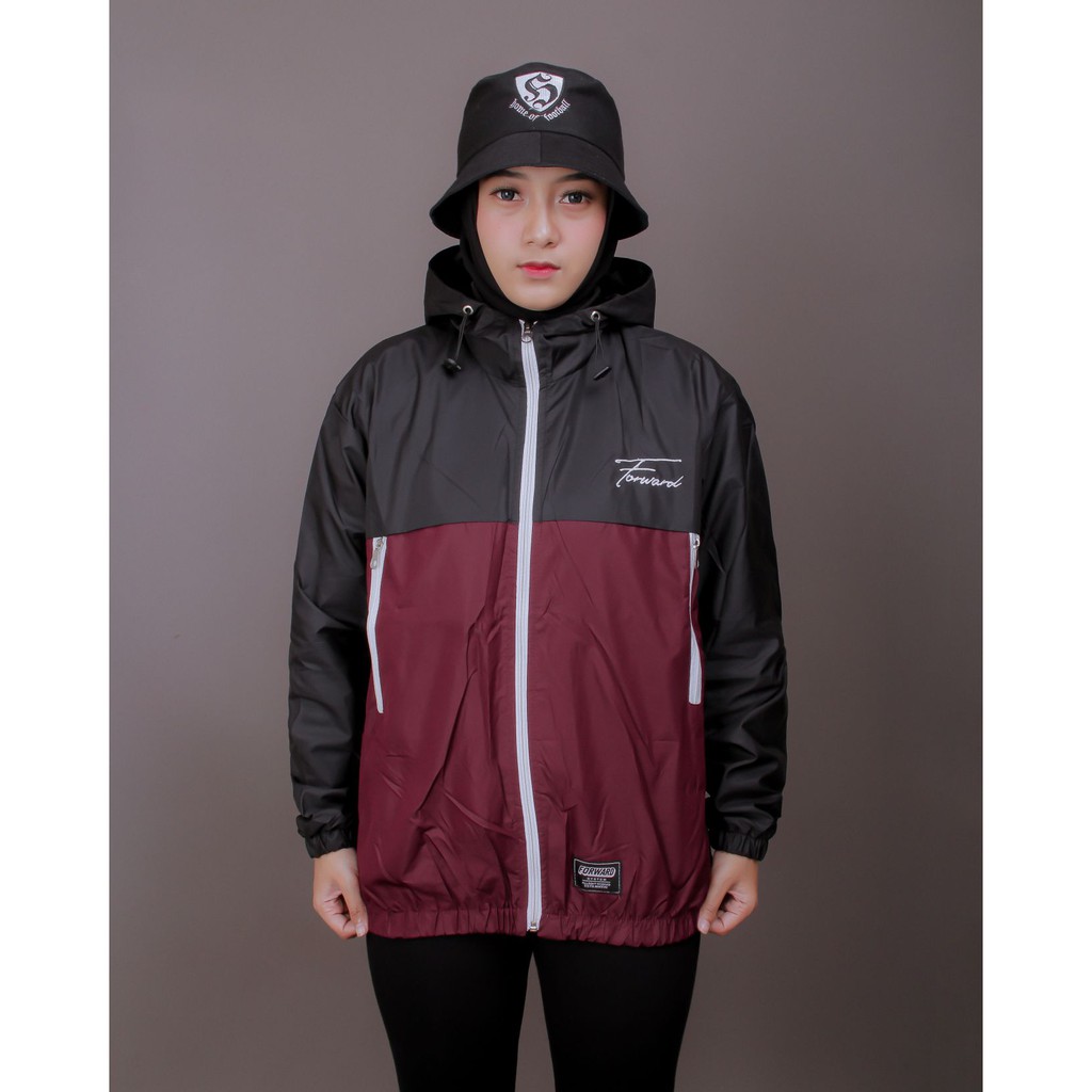 Jaket Parasut Olahraga, Sauna Suit, Jogging, Lari, Bersepeda, Despo, Gym Fitnes, Senam, Pria/Wanita