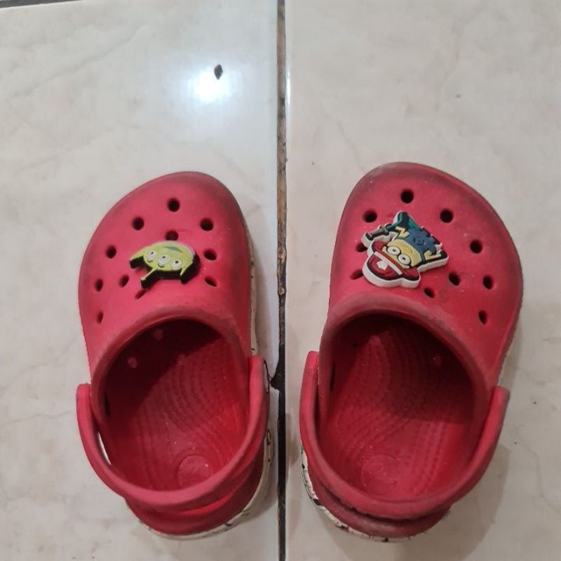 Preloved sandal Crocs Anak Original