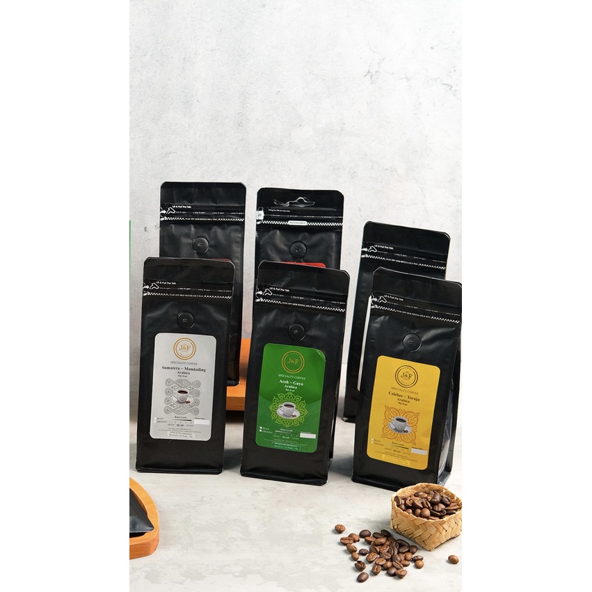 

Kopi Arabika J&F Coffee 250gr