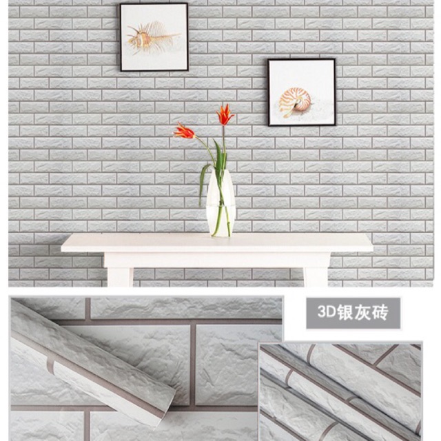 Wallpaper Sticker BATU BATA 3D
