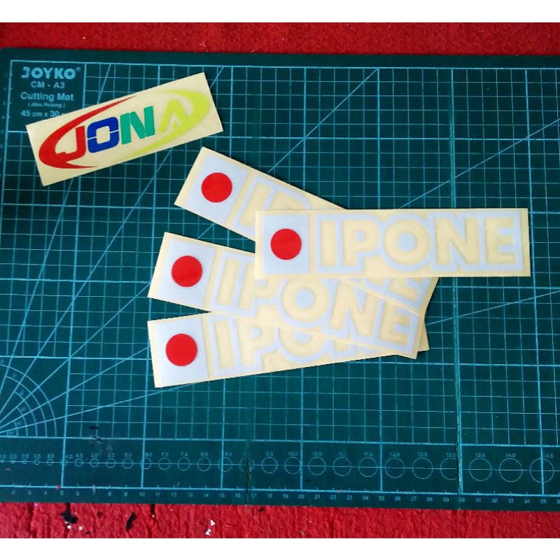 

Stiker cutting IPONE