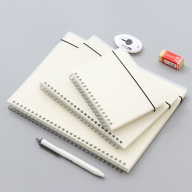 

Transparent Cover Spiral Notebook (Buku Tulis)