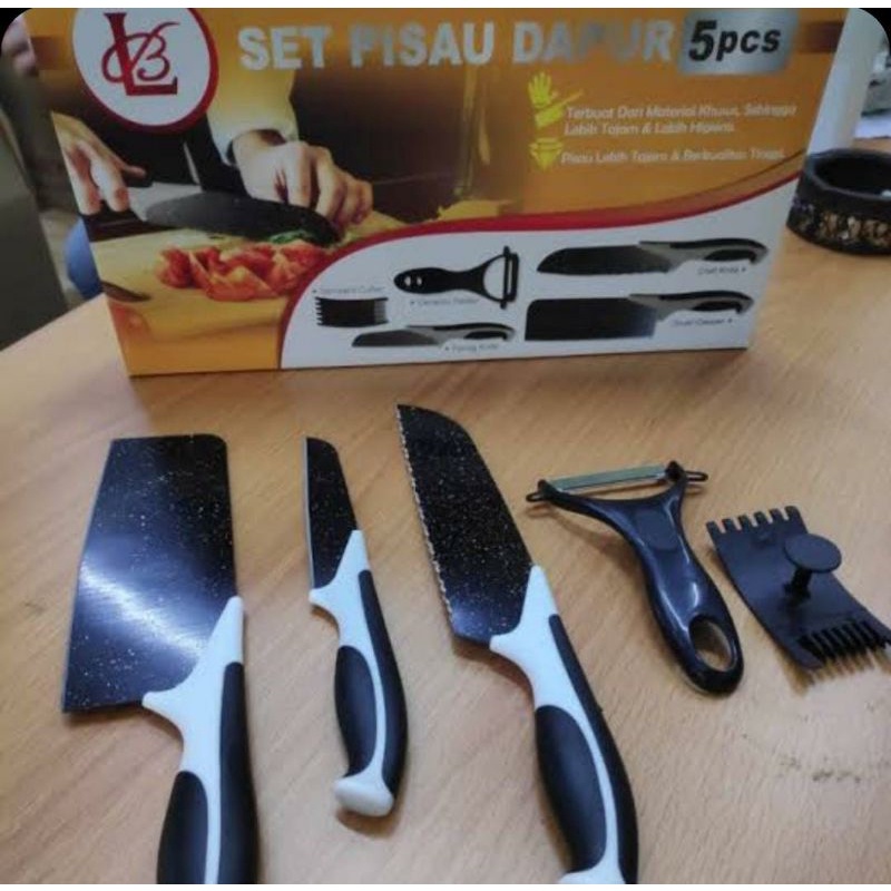 PISAU DAPUR MURAH/PISAU KERAMIK/PISAU SET/PISAU DAPUR