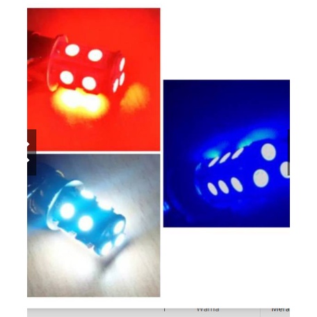 Lampu Stop Rem Belakang 13Led Kedip Warna Merah Putih dan biru/ Lampu stop rem 13 LED Flash 13 LED Mata universal